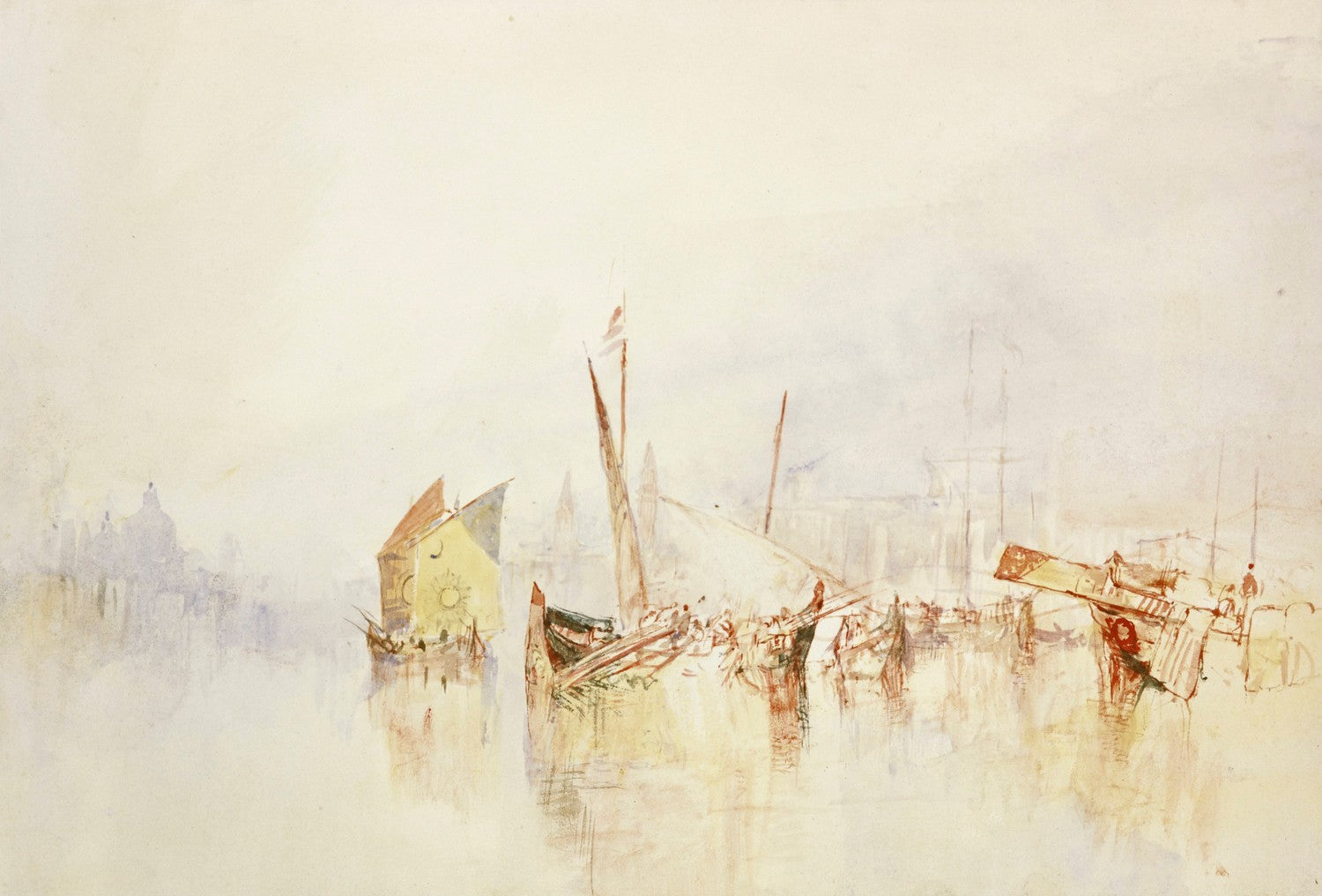 The Sun of Venice by J. M. W. Turner