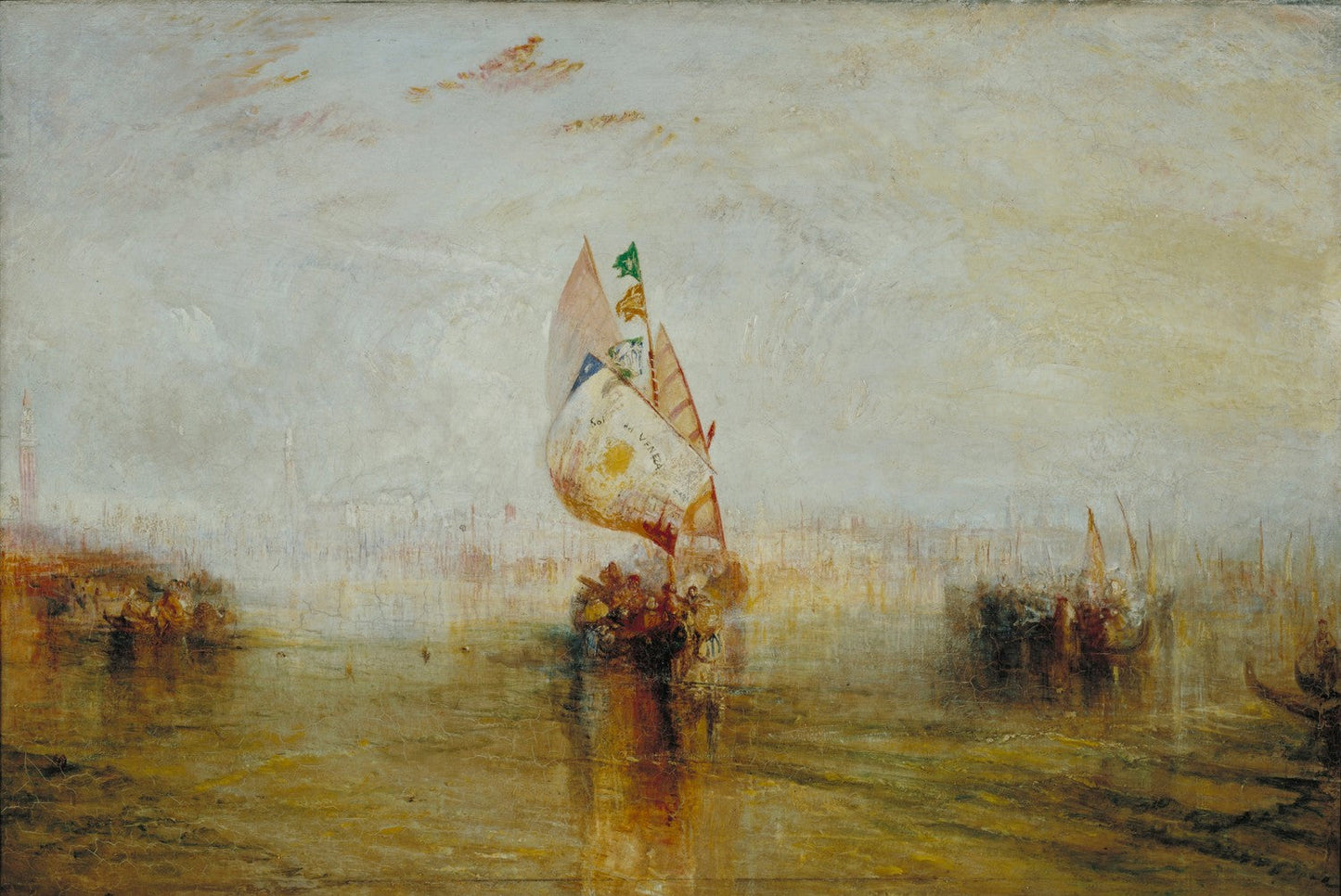 The Sun of Venice Going to Sea by J. M. W. Turner