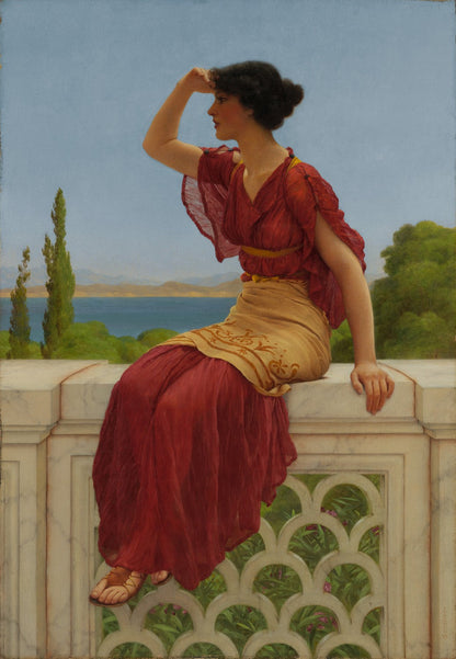 The Signal by John William Godward