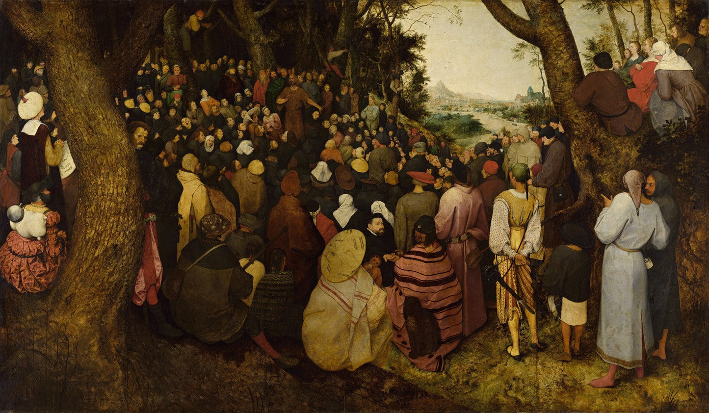 The Sermon of Saint John the Baptist by Pieter Bruegel the Elder