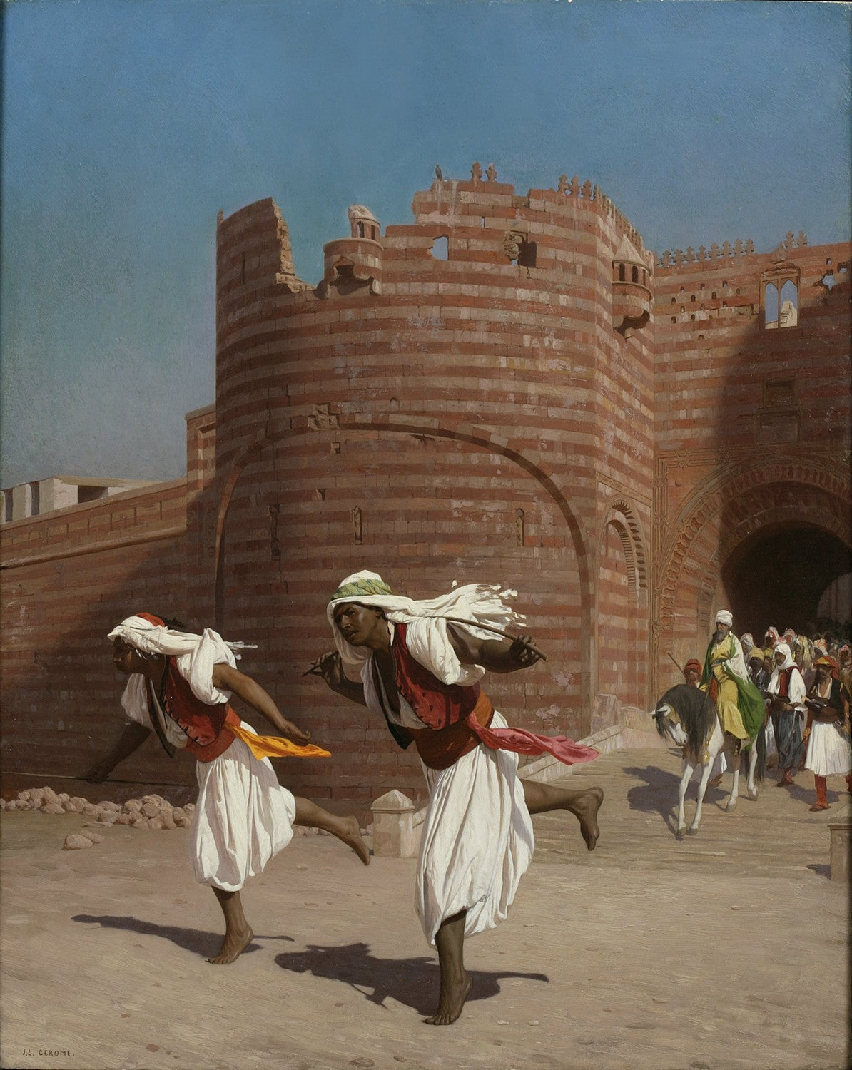 The Runners of the Pasha by Jean-Léon Gérôme