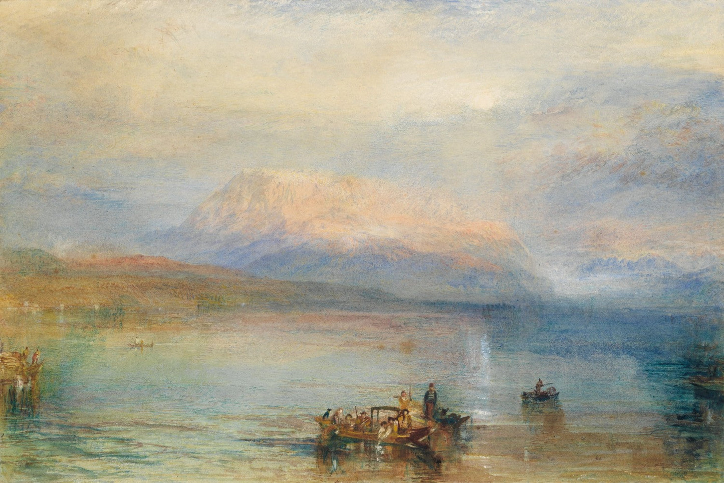 The Red Rigi by J. M. W. Turner