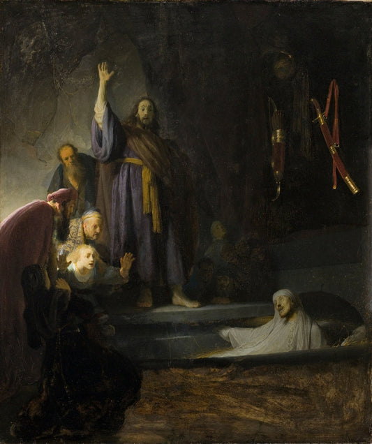 The Raising of Lazarus by Rembrandt