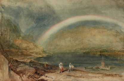 The Rainbow: Osterspai and Filsen by J. M. W. Turner