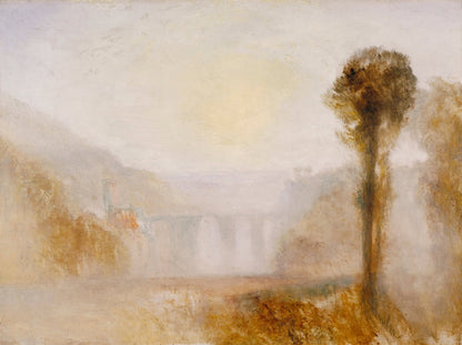 The Ponte Delle Torri, Spoleto by J. M. W. Turner