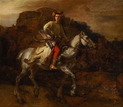 The Polish Rider by Rembrandt