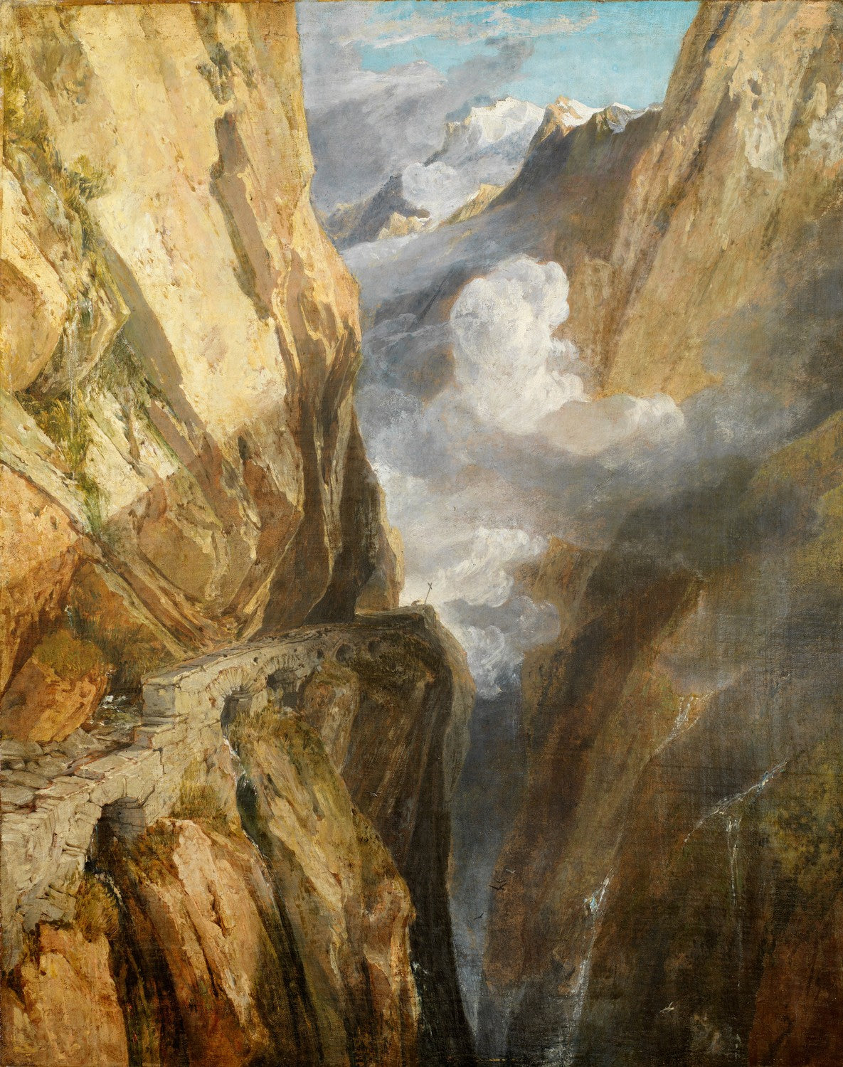 The Pass of St Gotthard, Switzerland by J. M. W. Turner