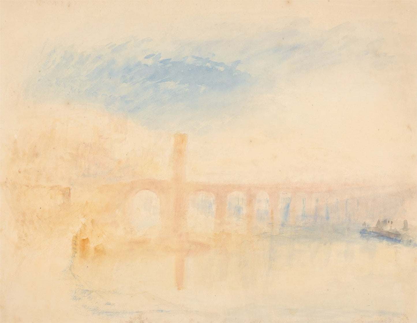 The Moselle Bridge, Coblenz by J. M. W. Turner