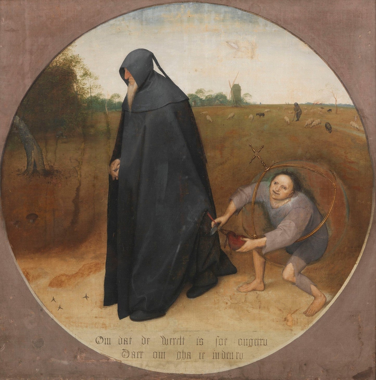 The Misanthrope by Pieter Bruegel the Elder