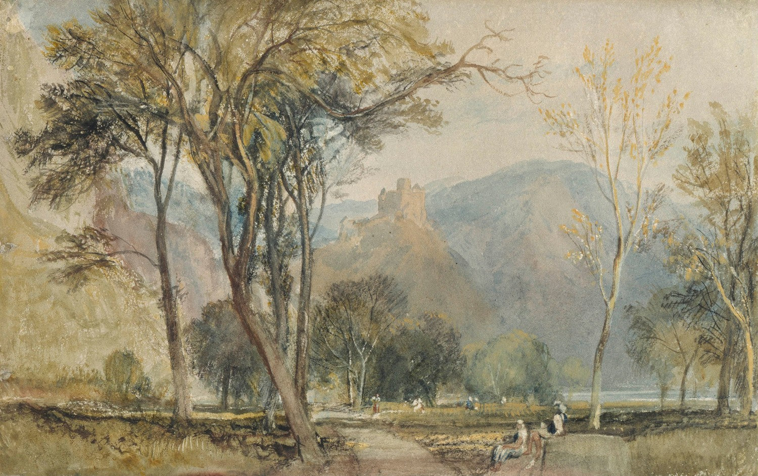 The Marxburg by J. M. W. Turner