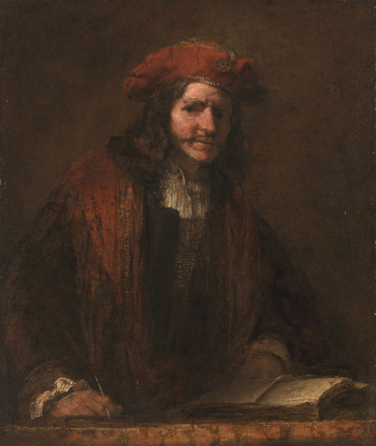 The Man with the Red Cap by Rembrandt