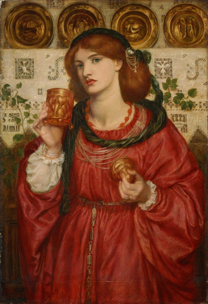 The Loving Cup by Dante Gabriel Rossetti