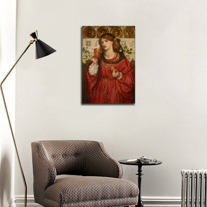 The Loving Cup - by Dante Gabriel Rossetti