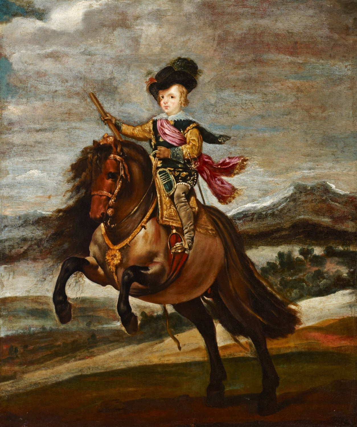 The Infante Baltasar Carlos on Horseback by Diego Velázquez