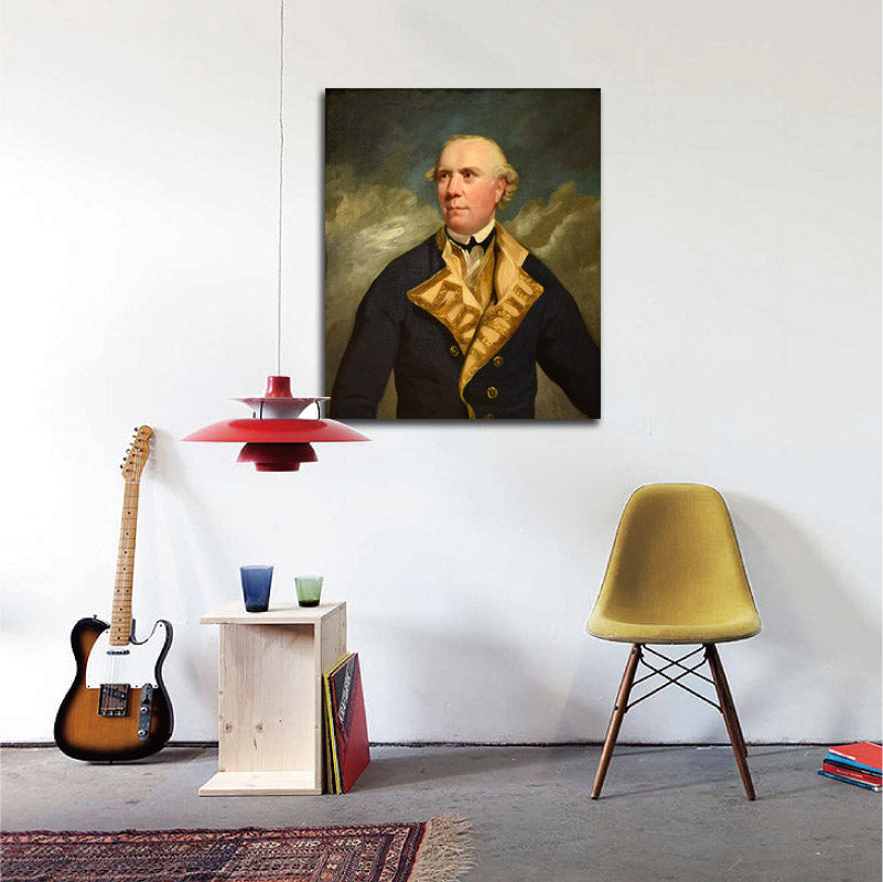 The Honorable Samuel Barrington - by Joshua Reynolds