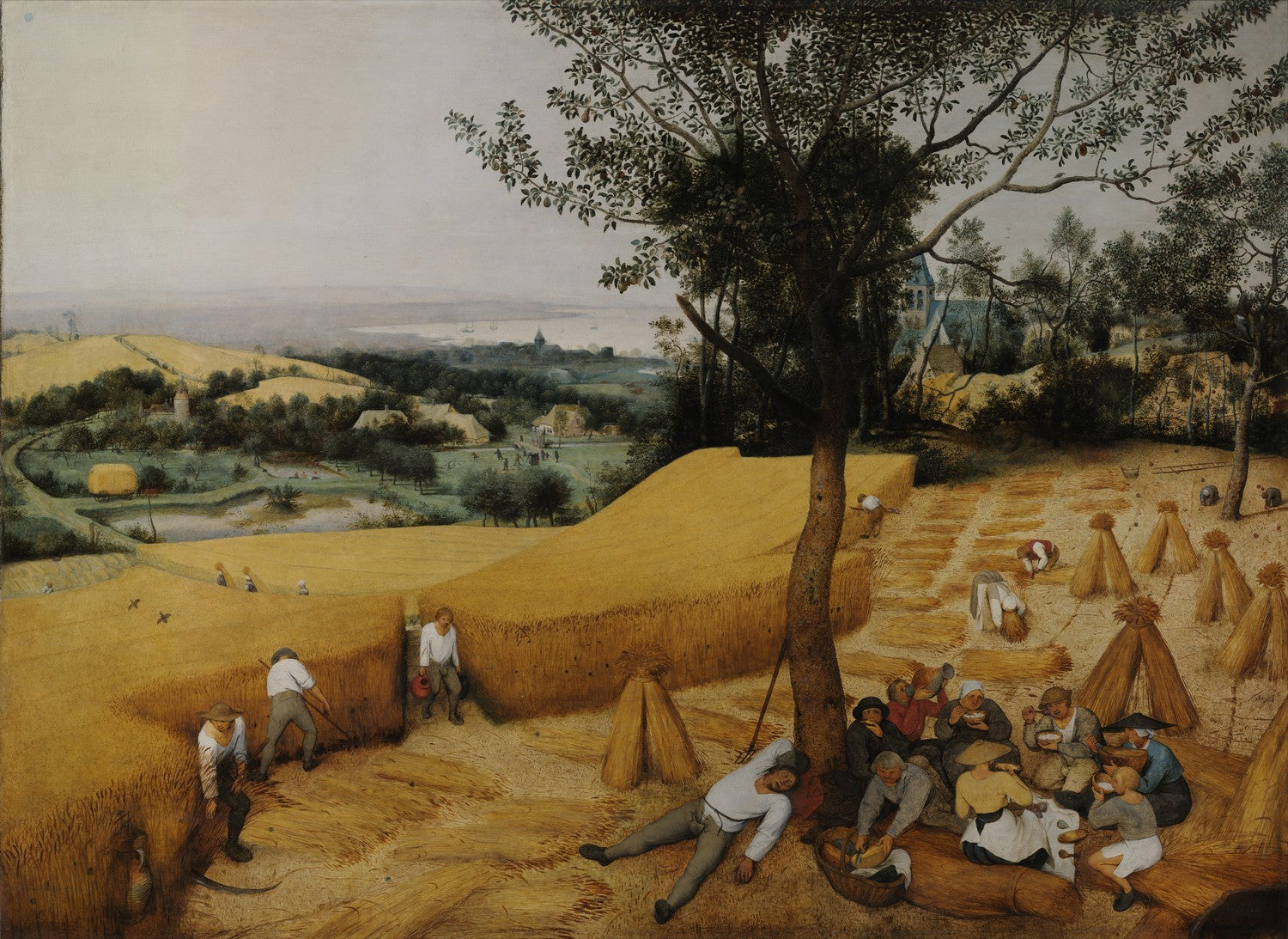 The Harvesters by Pieter Bruegel the Elder