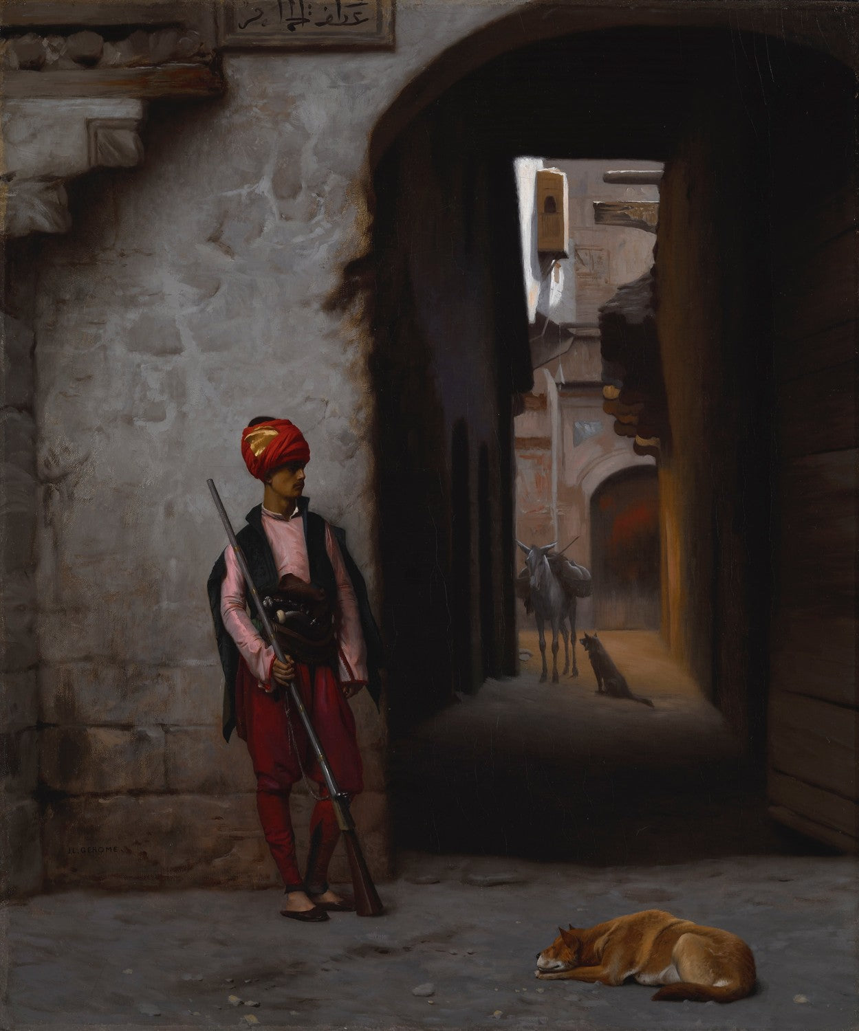 The Guard by Jean-Léon Gérôme