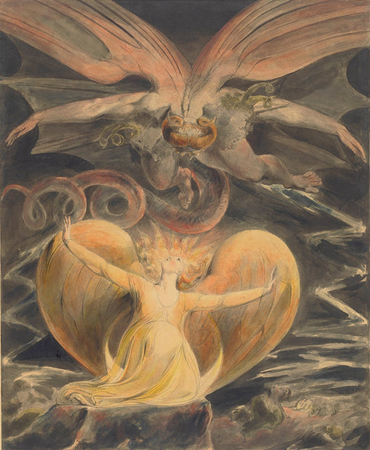 The Great Red Dragon and the Woman Clothed with the Sun by William Blake