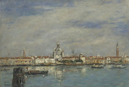 The Grand Canal, Venice by Eugène Boudin