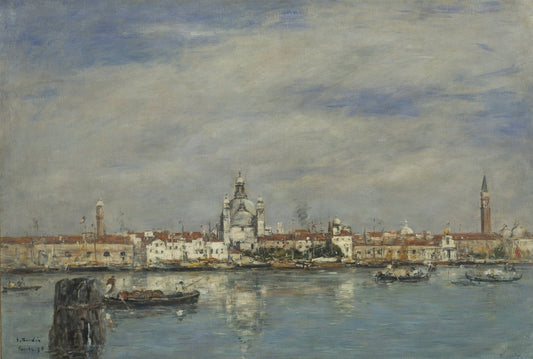 The Grand Canal, Venice by Eugène Boudin