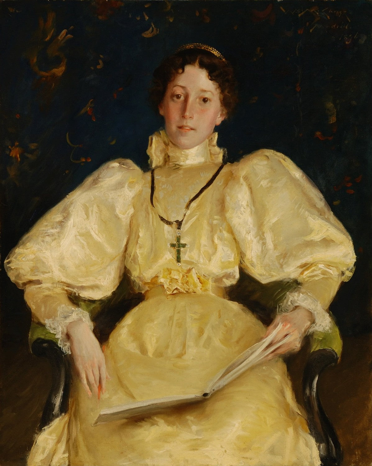 The Golden Lady by William Merritt Chase