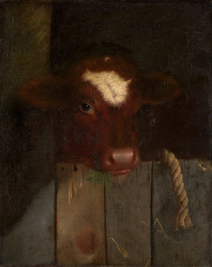 The Family Cow (Calf's Head) by William Merritt Chase