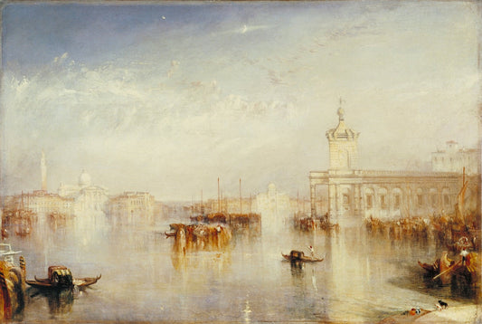 The Dogano, San Giorgio, Citella, from the Steps of the Europa by J. M. W. Turner