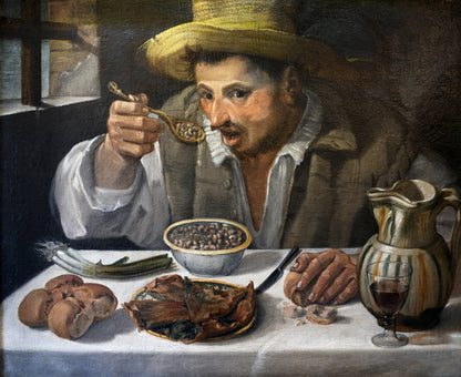 The Beaneater (Mangiafagioli) by Annibale Carracci