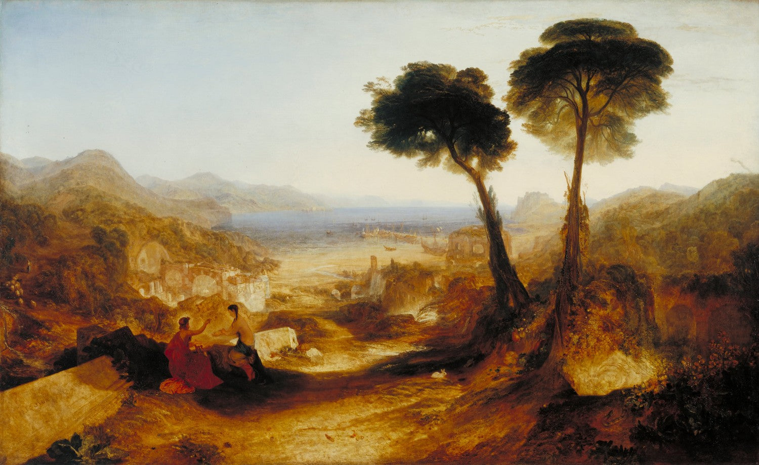 The Bay of Baiae, with Apollo and the Sibyl by J. M. W. Turner