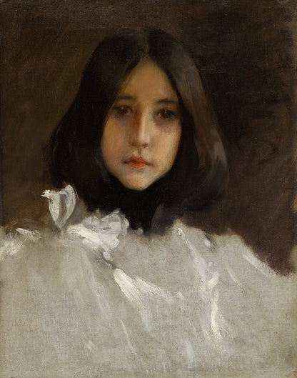 The Artist's Daughter Alice by William Merritt Chase