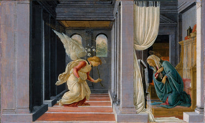 The Annunciation by Sandro Botticelli