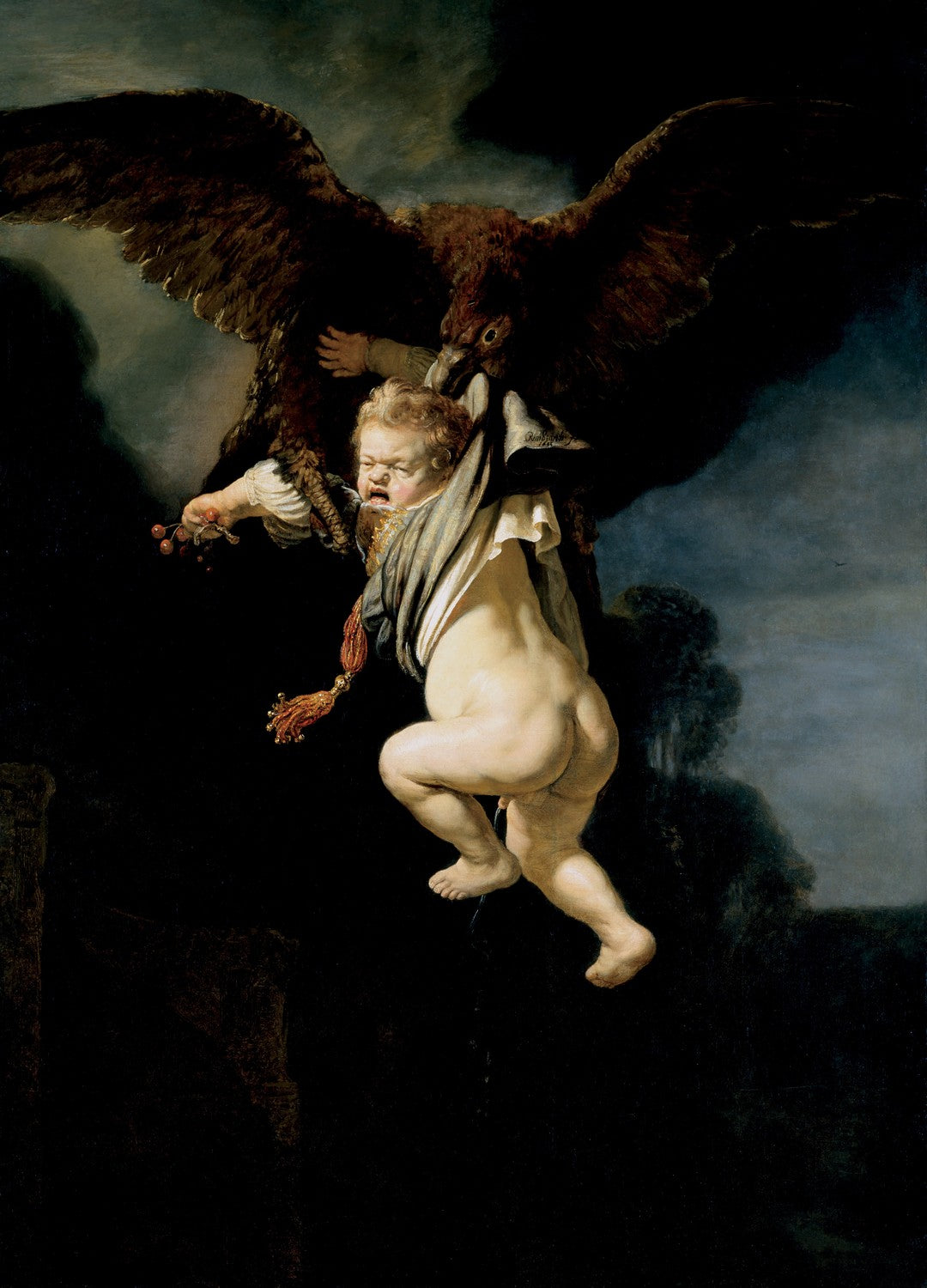 The Abduction of Ganymede by Rembrandt