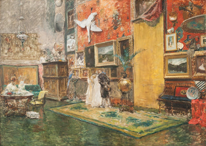 Tenth Street Studio by William Merritt Chase