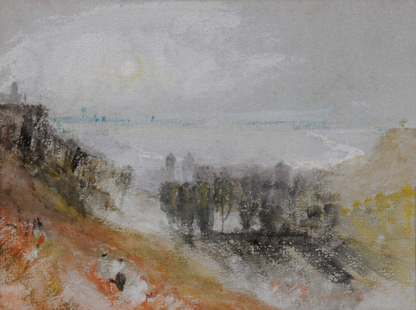 Tancarville by J. M. W. Turner