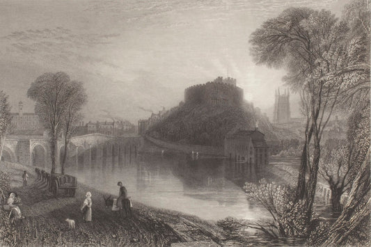 Tamworth Castle, Staffordshire by J. M. W. Turner