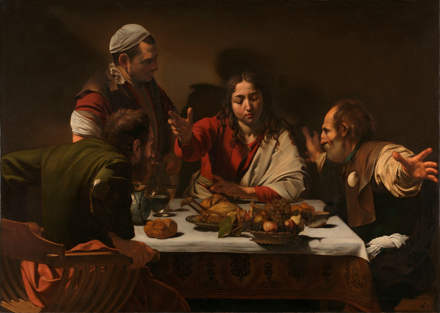 Supper at Emmaus by Caravaggio