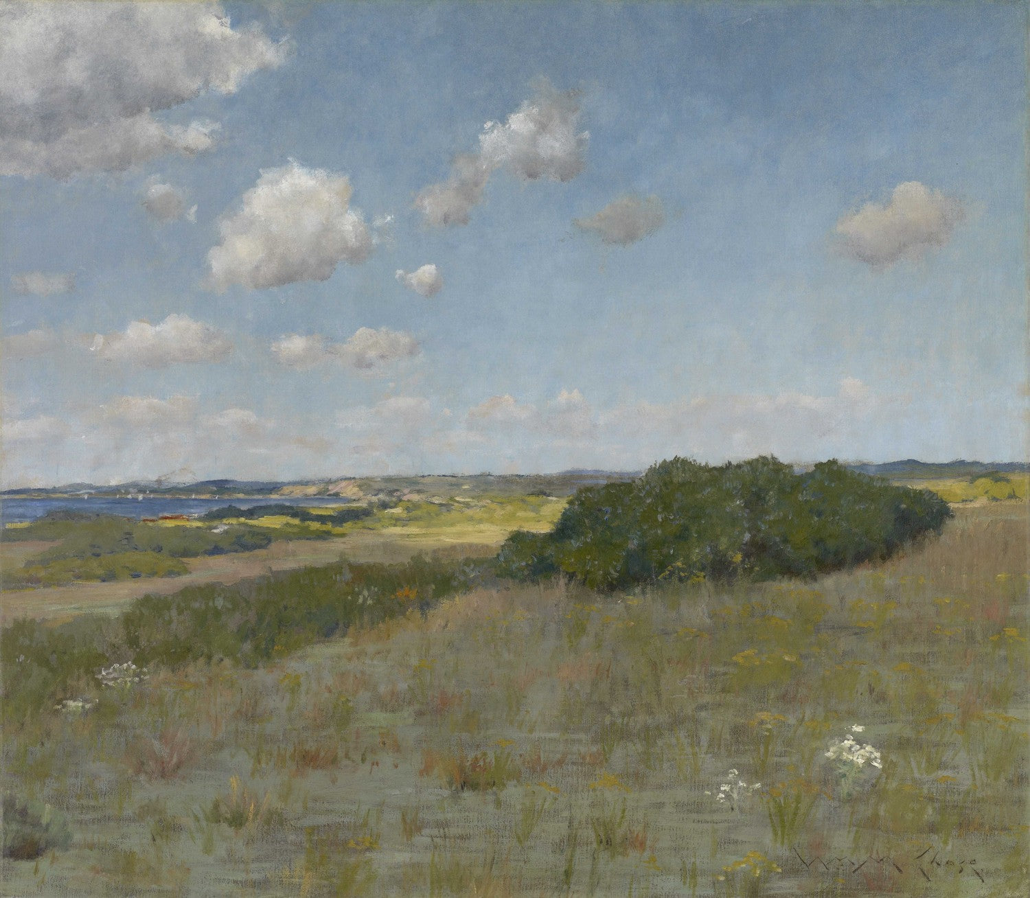 Sunlight and Shadow, Shinnecock Hills by William Merritt Chase