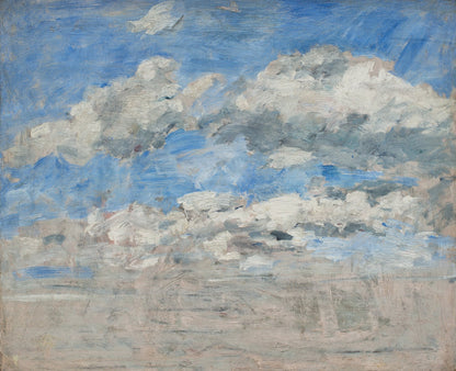 Study of the Sky by Eugène Boudin