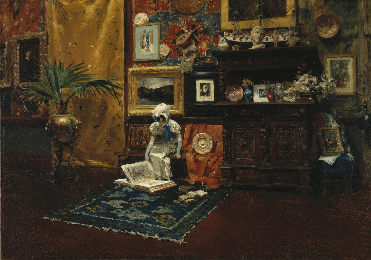 Studio Interior by William Merritt Chase