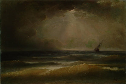 Storm by Ivan Aivazovsky