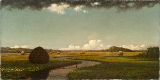 Storm Clouds over the Marshes by Martin Johnson Heade