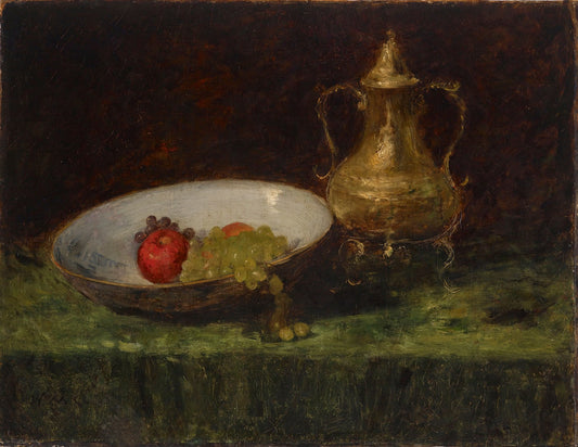 Still Life (Fruit and Copper Pot) by William Merritt Chase