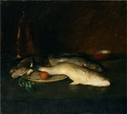 Still Life: Fish by William Merritt Chase