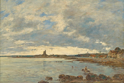 St. Vaast-la-Hougue by Eugène Boudin