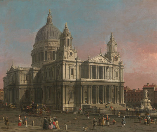 St. Paul's Cathedral by Canaletto