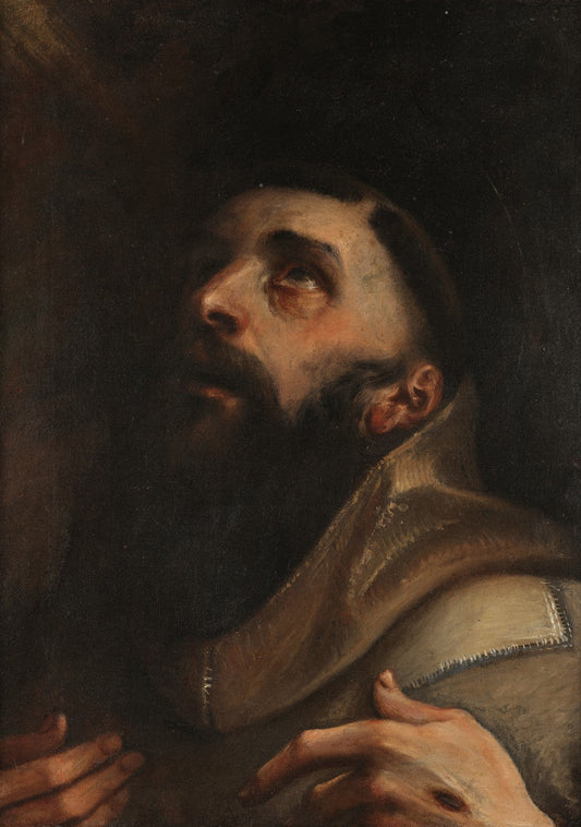 St. Francis of Assisi by Annibale Carracci