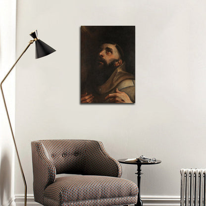 St. Francis of Assisi - by Annibale Carracci