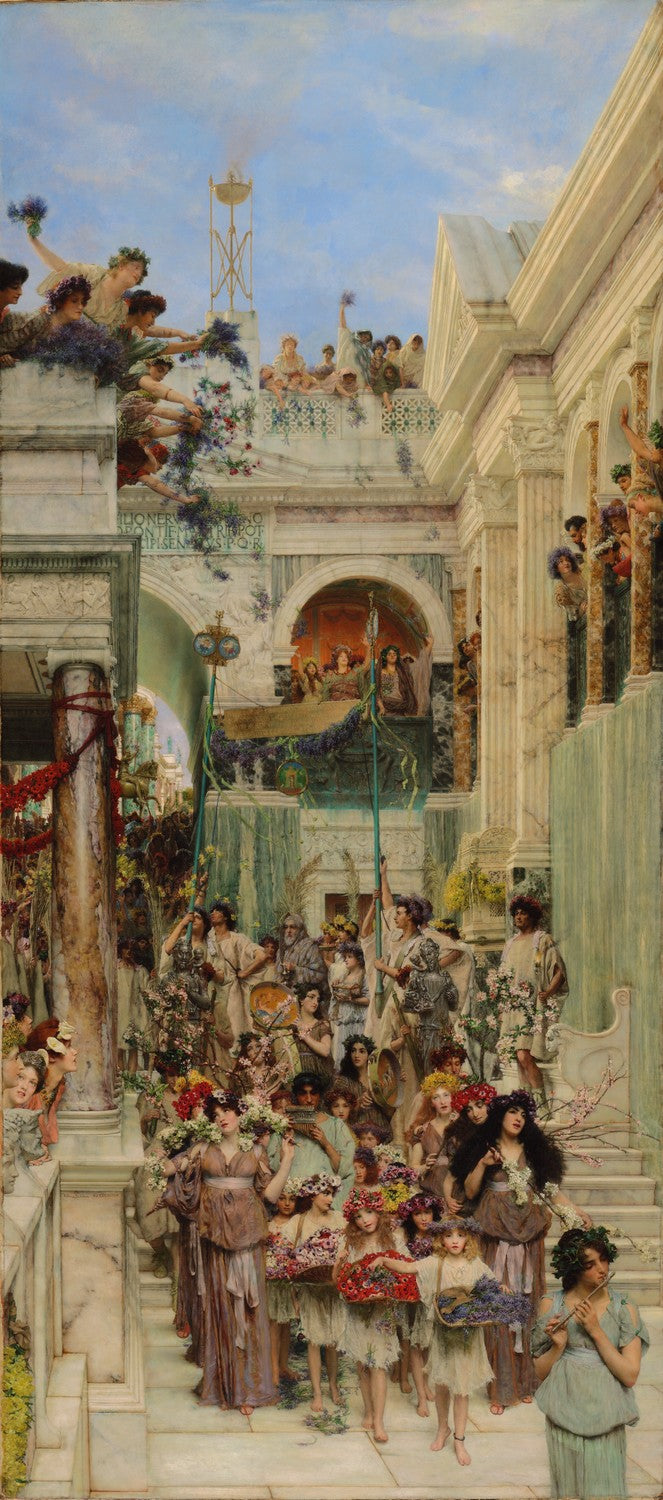 Spring by Lawrence Alma-Tadema