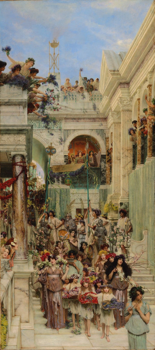 Spring by Lawrence Alma-Tadema