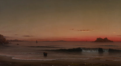 Singing Beach, Manchester, Massachusetts by Martin Johnson Heade